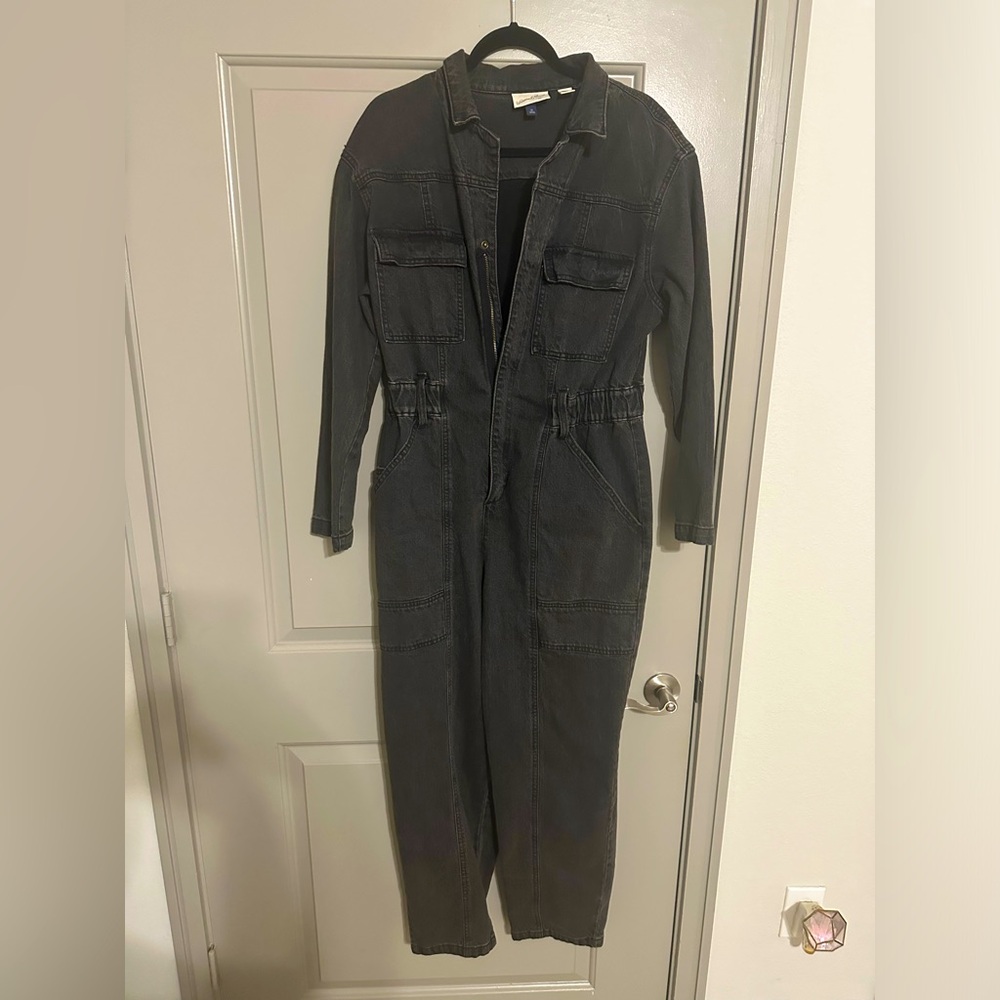 Universal Thread Black Denim Boiler